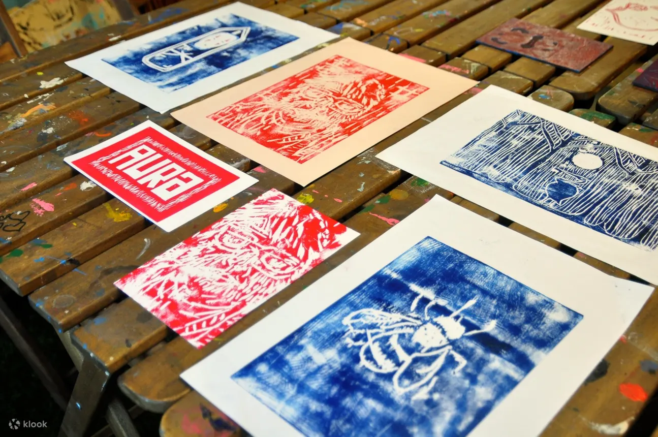 printmaking art class in hong kong